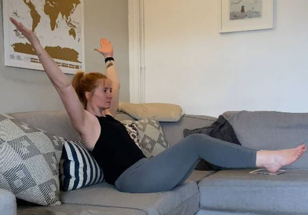 exercises you can do from the sofa