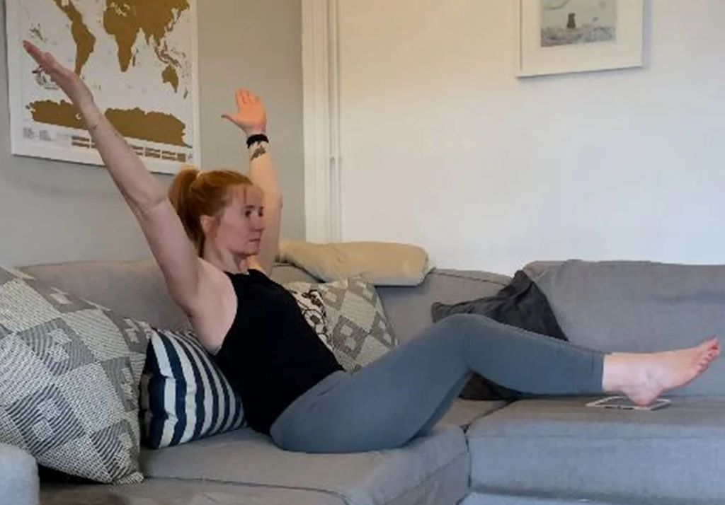 Exercises You Can Do From Your Sofa