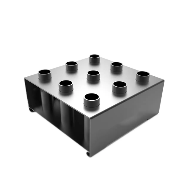MuscleSquad Olympic Bar Holder (9 Spaces)