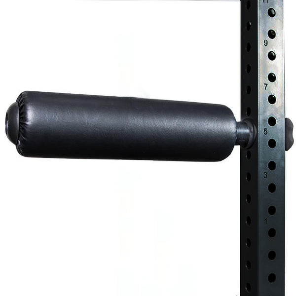 MuscleSquad Phase 4 Leg Roller On Power Rack