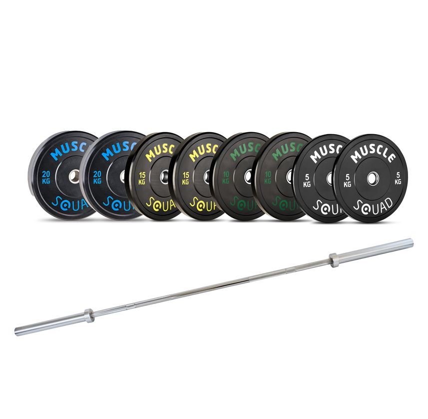 Olympic discount barbell plates