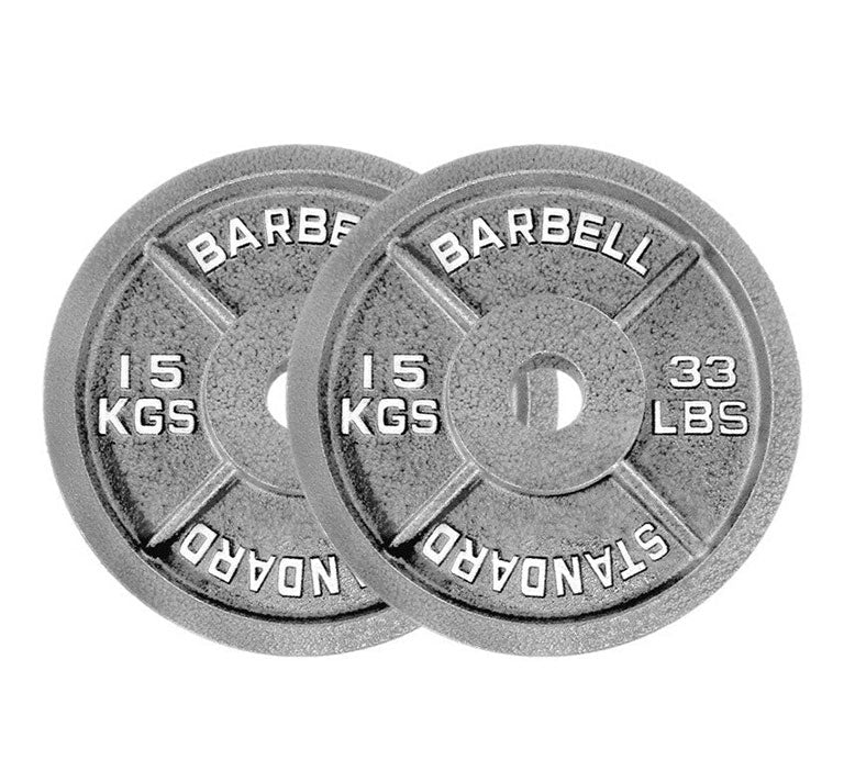 Cast Iron Standard Classic Olympic Weight Plates - Main Image