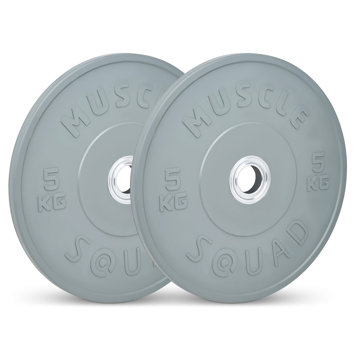 5kg Bumper Plates Coloured Competition Bumper Weight Plates