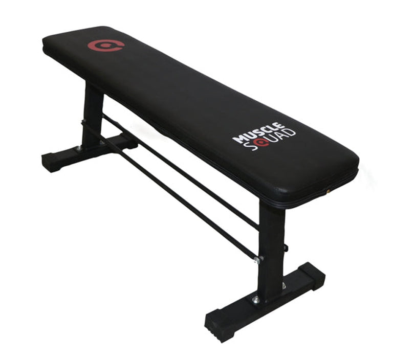 MuscleSquad Phase 1 Flat Exercise Bench