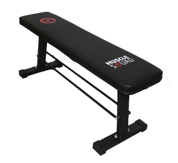 MuscleSquad Phase 1 Flat Exercise Bench