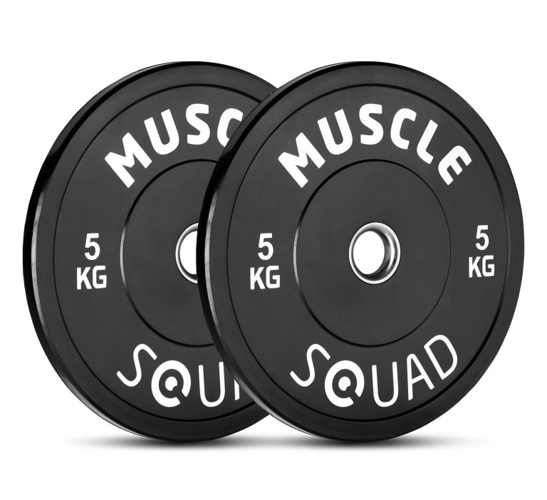 Rubber Bumper Olympic Weight Plate pairs 5kg