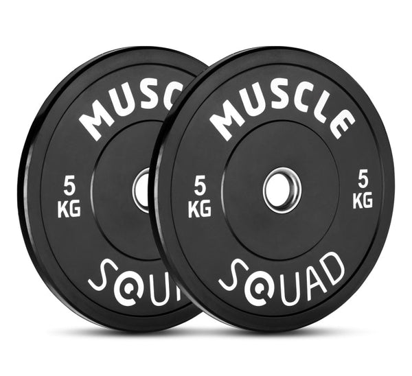 Rubber Bumper Olympic Weight Plate pairs 5kg
