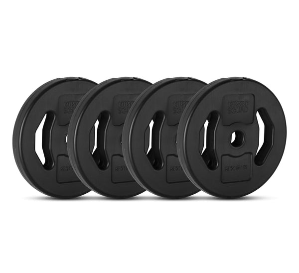 Vinyl 1 Inch Weight Plates - 4 x 2.5kg