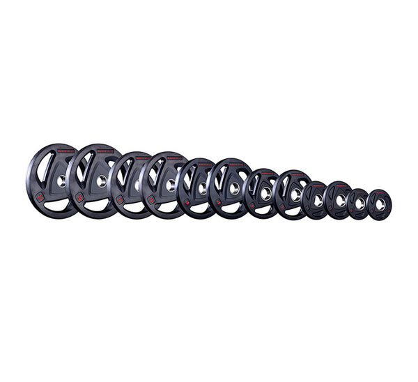 Rubber Tri-Grip Olympic Weight Plate Sets 107.5kg
