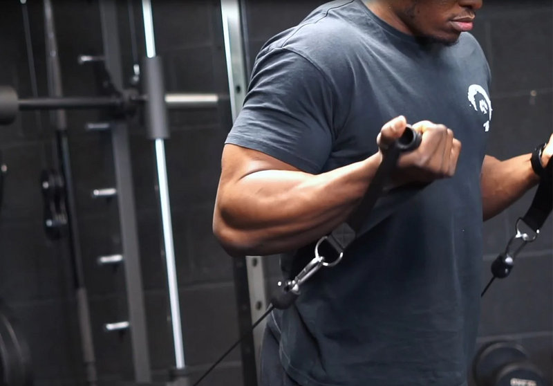Forearm Standing Rope Rope Standing Rope Bicep Curl