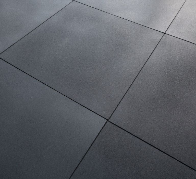 Rubber gym flooring