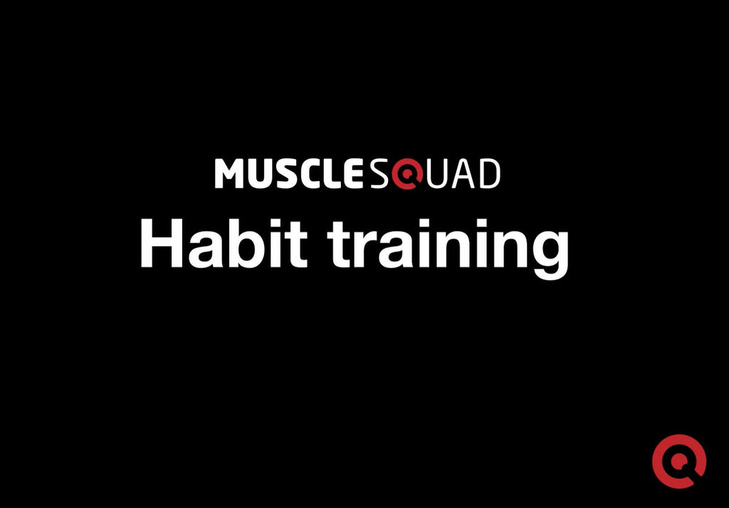 start training and form positive habits to maintain a gym routine