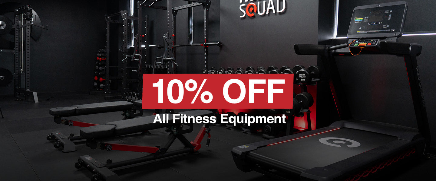 MuscleSQuad Autumn Discount Code Offer 10% off all Fitness Equipment