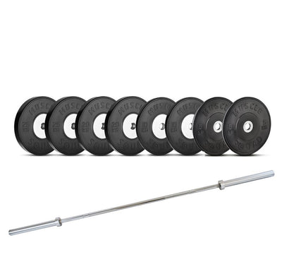 100kg barbell set discount uk