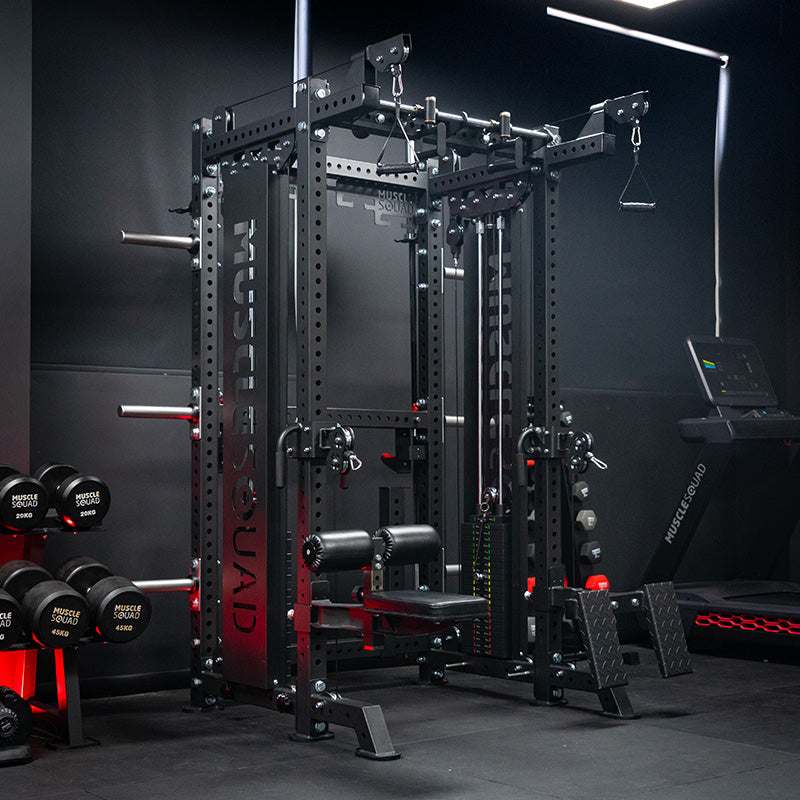 Phase 4 Multi Functional Squat Rack with cable | MuscleSquad