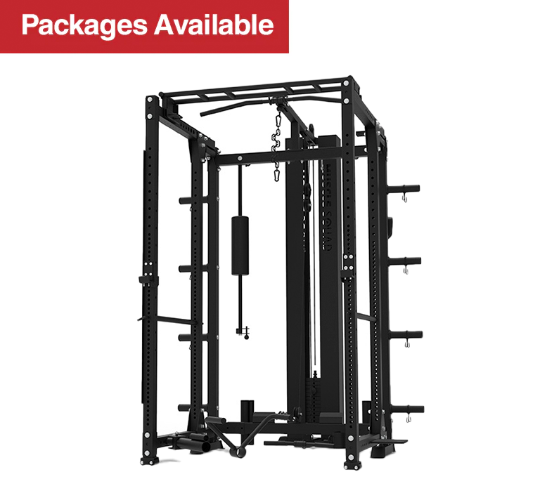 Phase 2 Freestanding Folding Power Rack with Pin-Loaded Pulley