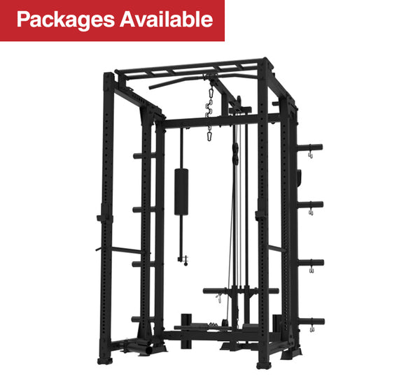 Phase 2 Freestanding Folding Power Rack with Pulley