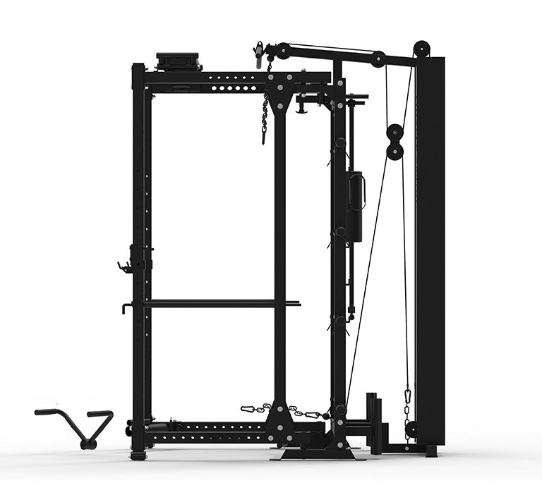 Phase 2 Freestanding Folding Power Rack with PinLoaded Pulley