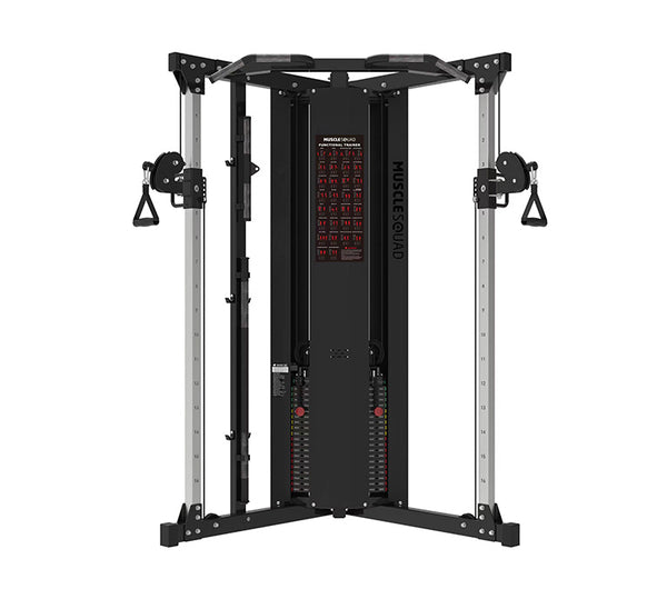 MuscleSquad Dual Action Pulley Cable Machine