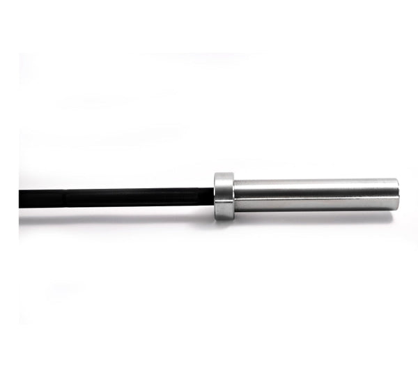 Phase 1 6ft Olympic Barbell Black/Silver
