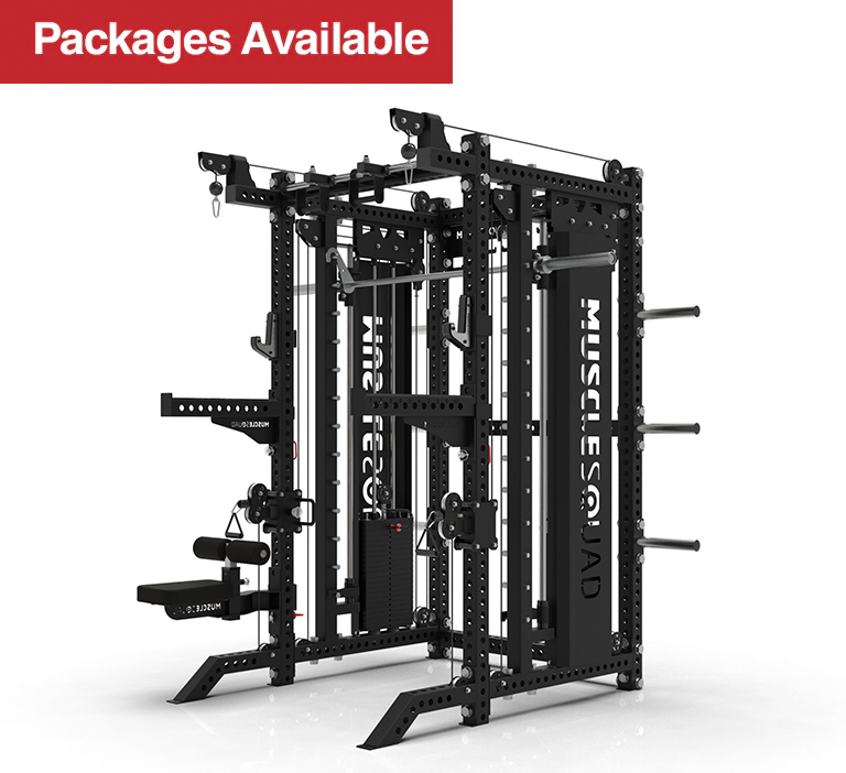 Phase 3 Cable Squat Rack with Smith Machine | MuscleSquad