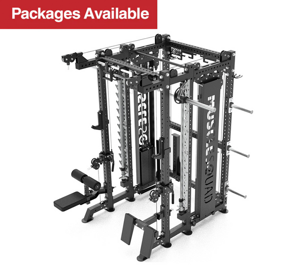 Phase 4 Cable Equipped Multi Functional Squat Rack with Smith Machine