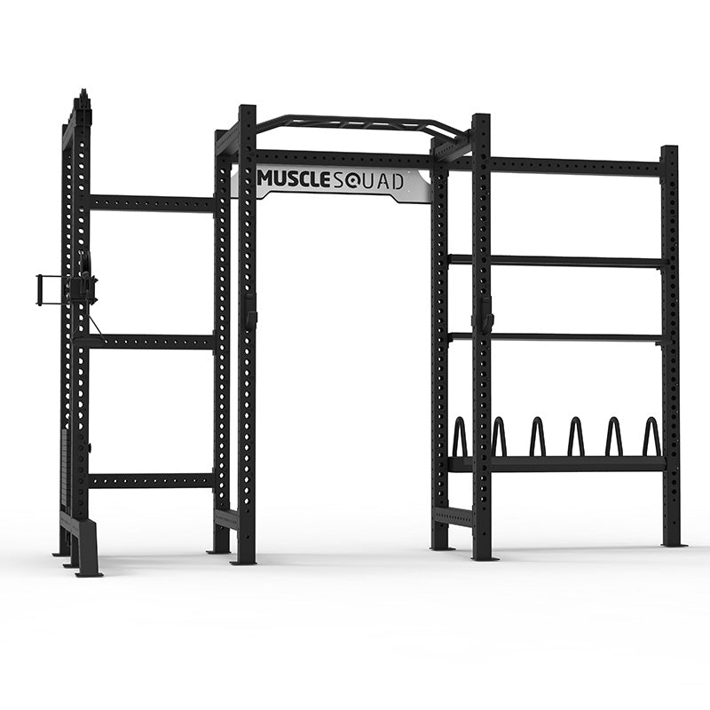 Phase 3 Power Rack, Cable Weight Stack & Storage Extension