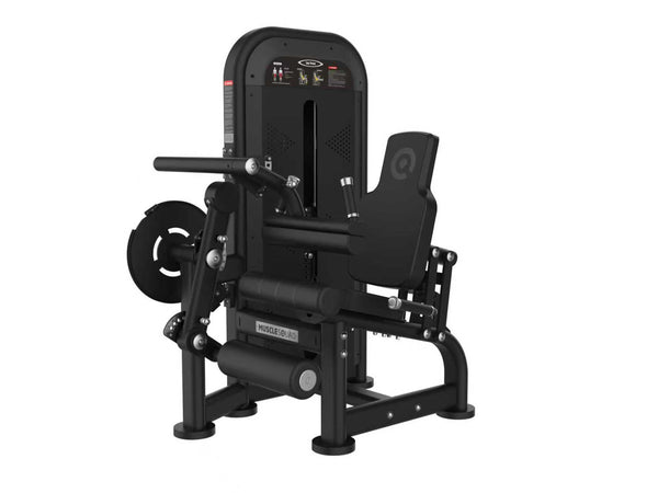 Seated leg ext and leg curl machine