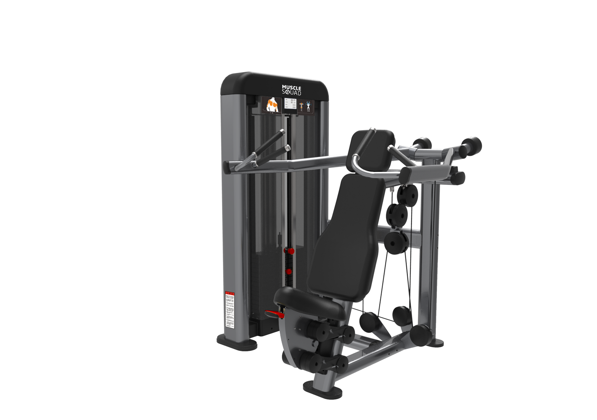 MuscleSquad Shoulder Press Machine