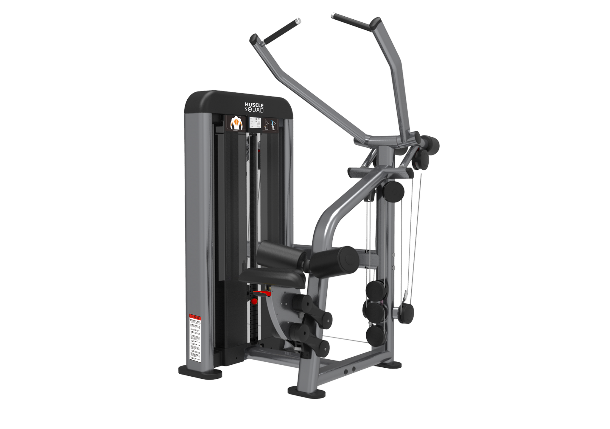 MuscleSquad Lat Pull Down Machine