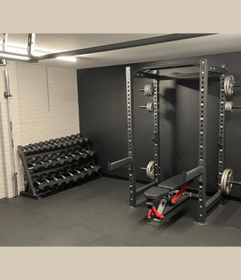 Freestanding Folding Rack, Barbell and Weights Packages