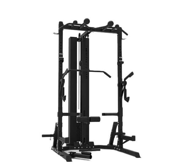 Phase 2 Quarter Squat Rack with Pin-Loaded Pulley