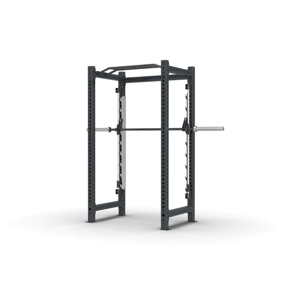 Power rack with smith machine