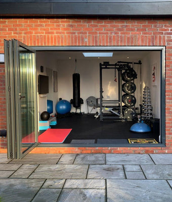 MuscleSquad Sweet Home Gym set up @southnorwichfitness