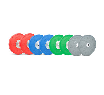 Coloured olympic shop weight plates