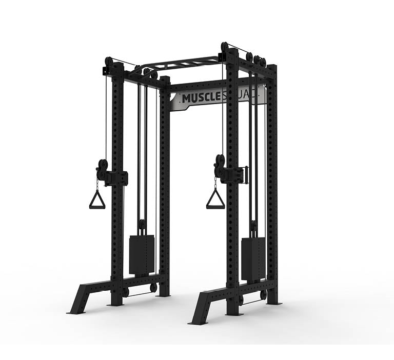MuscleSquad Dual Cable Machine (Phase 3)