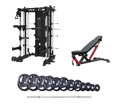 Statoys Fitness Adjustable Barbell Set - 20kg Home Gym Equipment