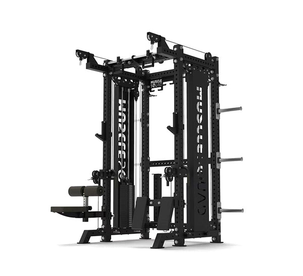 MuscleSquad Phase 4 Multi Functional Rack With Cables