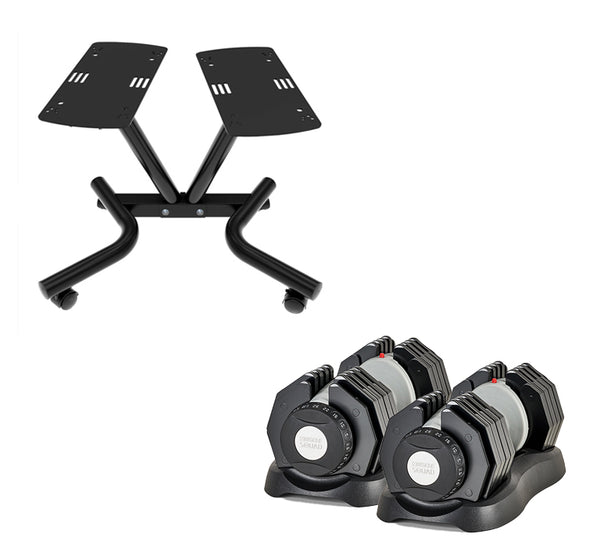 Quick Select Adjustable Dumbbell Set / Pair + Stand Packages