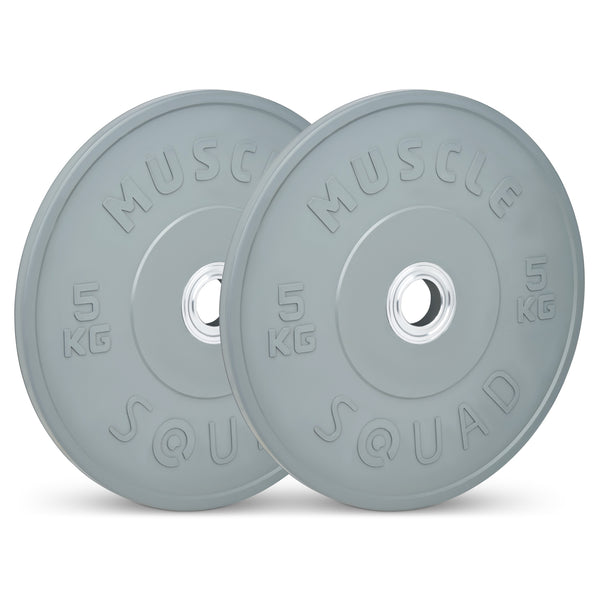 MuscleSquad 5kg Olympic Weight Plates