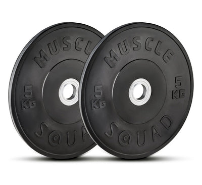 Competition Metal Bumper Olympic Weight Plates MuscleSquad