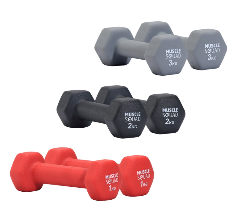 MuscleSquadNeopreneDipDumbbell