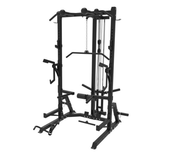 MuscleSquad Quarter Rack with Cable Pulley