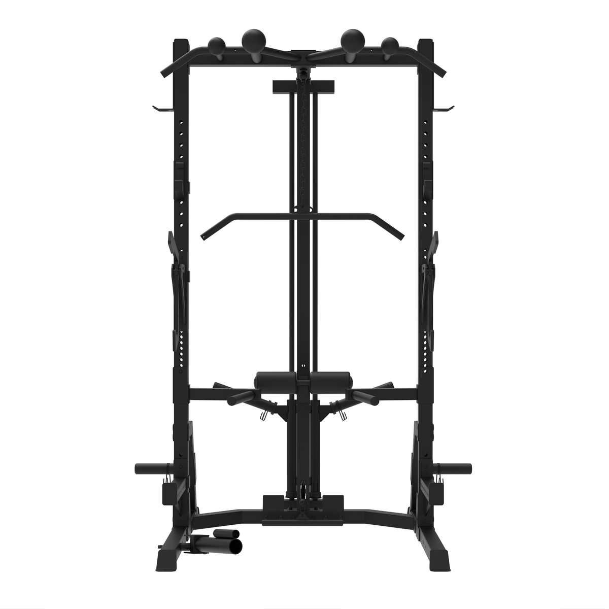 Phase 2 Quarter Squat Rack with Plate-Loaded Pulley | MuscleSquad