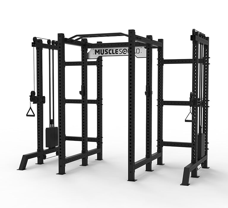 Phase 3 Full Power Rack with 2 x Cable Weight Stack
