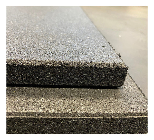 MuscleSquad rugged gym floor rubber tiles detail
